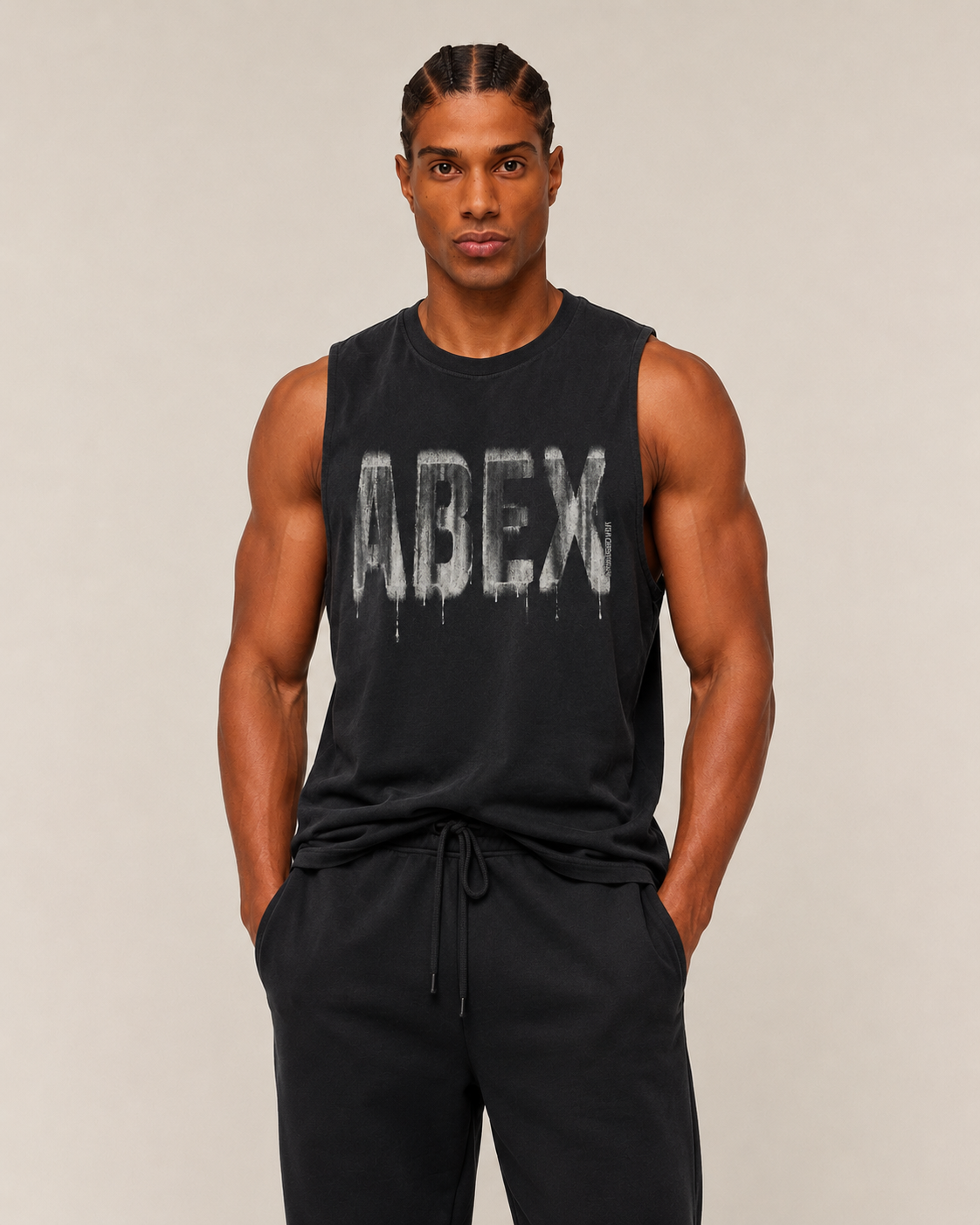 AbEX Tank Top — White