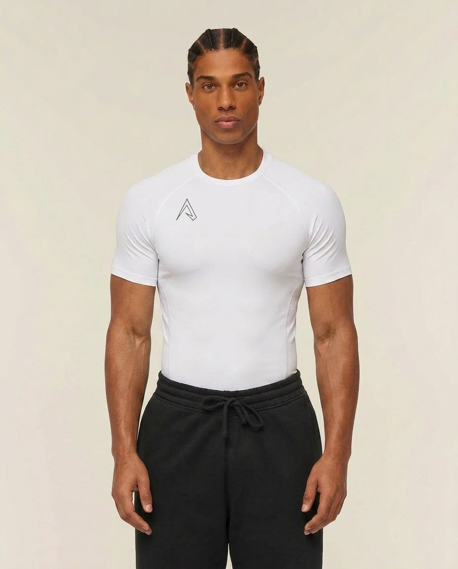AbEX Compression Tee White